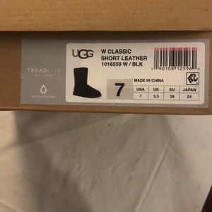 CLASSIC SHORT LEATHER UGG BOOTS!!!